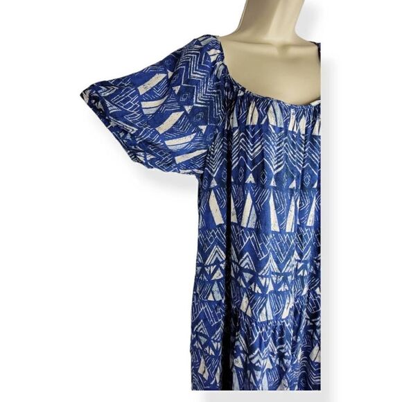 Knox Rose Surf's Up Tiered Dress Small - Picture 5 of 6